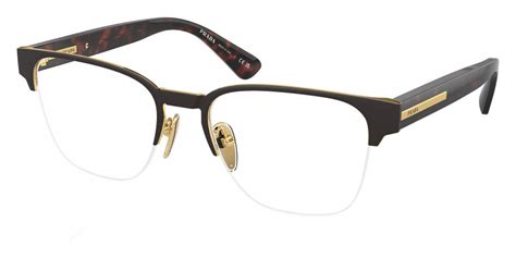 Prada PR A52V Square Eyeglasses 